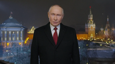 S Putinovým projevem není něco v pořádku, všimli si lidé. Prozradil ho jeden detail