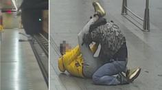 Rvačka v MHD: Muž, který srazil soka pěstí pod metro, se omluvil