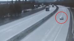 Se čtyřmi promile v dechu se cizinec řítil v protisměru po dálnici D5! VIDEO