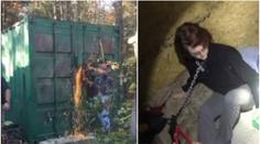 Šokující VIDEO: V kontejneru našli uvázanou ženu! Únosce zabil 7 lidí