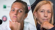 Navrátilová naložila Plíškové: Proč ji ostře kritizuje za French Open?