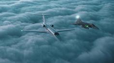 VIDEO: Cvičný zásah gripenů proti letounu, které přestalo komunikovat