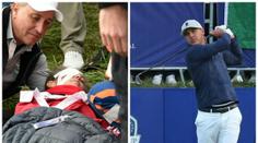 Rána přímo nad oko! Ryder Cup začal nepříjemným zraněním