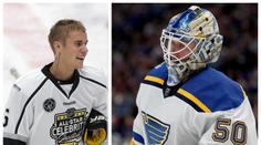 Zpěvák Bieber se chlubil hokejovým umem, hned dostal výzvu z NHL