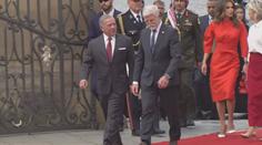 Do Česka přijel jordánský král. Setkal se s Pavlem, přijme ho i Babiš