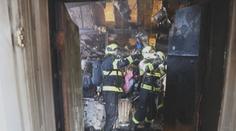 V Rychnově nad Kněžnou hořel historický dům. Škoda jde do milionů