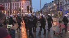 Tisíce policistů demonstrují v Bruselu. Po útoku se bojí o svou bezpečnost