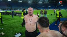 Plzeňská euforie v Římě. Do půl těla šli trenér Hyský i šéf klubu Šádek