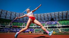 Jako Jack Sparrow. Sedmibojařka udivila na MS zvláštním rozběhem v oštěpu