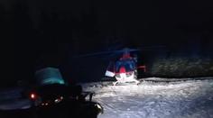 V Beskydech se těžce zranil malý chlapec, letěl pro něj vrtulník