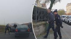 Na policii vtrhl pobodaný muž! Útočníka dopadli až při honičce