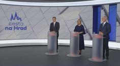 Covid, vláda i Ukrajina. Favorité prezidentských voleb se do sebe pustili v debatě