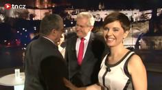 EXKLUZIVNÍ VIDEO ze zákulisí: Kníže líbal ruce, Zeman laškoval s Markétou Fialovou