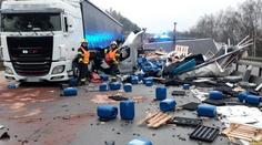 Dopravu na D1 u Prahy zastavily nehody. Tvořily se mohutné kolony