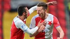 Slavia využila zaváhání Plzně a vede ligu, dvakrát se prosadil Lukáš Provod
