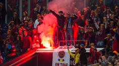 Opilí chuligáni Sparty ničili arénu v Ostravě, pět skončilo za mřížemi