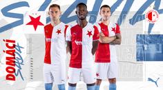 Slavia představila nové dresy i s novým generálním partnerem