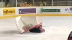 Bench press v brankovišti: Slovák nevšední oslavou zaujal NHL