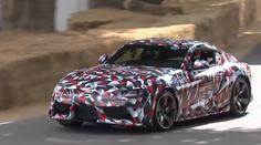 Rychlá a zběsilá Toyota Supra je zpět! Poprvé vyjela na dráhu