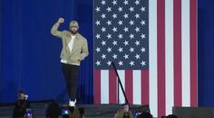 Prezidentské volby se blíží. Harrisovou podpořili rapper Eminem i Barack Obama