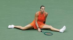 Sabalenková pyká za chování ve finále US Open. Pokutu dostal i Svrčina