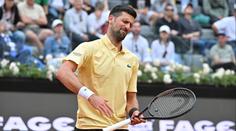 Nečekané selhání: Djokovič končí v Římě už po prvním zápase