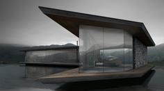 Architekt se inspiruje přírodou. Navrhl nádherný dům na jezeře