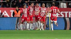 Konečně do správné brány. Krejčí se trefil za Gironu a ovládl český souboj