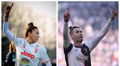 Ronaldo v sukni! Česká krasavice pálí v Juventusu jako hvězdný Portugalec