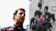 Ricciardo = SMOLAŘ v F1! Diskvalifikace, špatně upevněné kolo i prořízlá guma