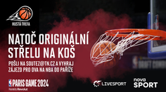 SOUTĚŽ: Startuje Hustá trefa, zapoj se a vyhraj zájezd na NBA do Paříže!