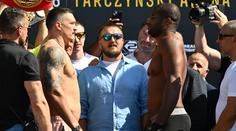Usyk s Duboisem navážili. Brit je o 6 kg těžší, Ukrajinec vtipkoval
