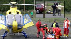 Muž a dítě v motokáře narazili do osobního vozu