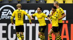 Dortmund přejel Schalke, Schickovo Lipsko pouze remizovalo