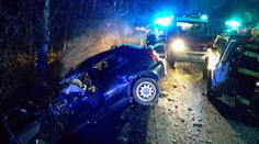 U Budějovic se srazil náklaďák s audi, hlavní tah na Písek stál