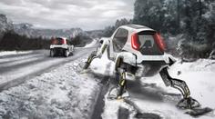 V Hyundai zkřížili auto a zvíře. Neuvěřitelný koncept umí chodit