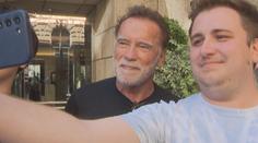 Arnold Schwarzenegger je opět v Praze. Natáčí pokračování úspěšného seriálu