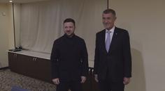 Babiš v Arménii jednal se Zelenským. Mluvili o dodávkách ropy a plynu
