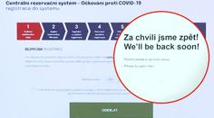 Systém nevydržel nápor: Nechodily kódy, lidé marně čekali desítky minut