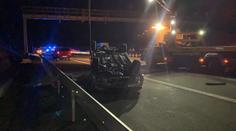 Bizarní nehoda na D1! Hromadnou srážku způsobily krávy na silnici