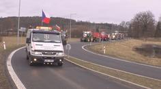 Protesty zemědělců v České Lípě: Úředníci před námi utekli, zlobí se