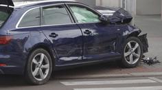 V Pardubicích havaroval cizinec v luxusním autě. Později se zjistilo, že je kradené