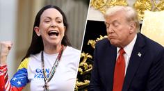 Trump ostrouhal. Vytouženou Nobelovku mu vyfoukla jihoamerická politička