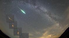 Oblohu při Perseidách ozářil jasný bolid, stopa byla vidět hodinu!