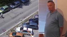 VIDEO: Po policejním autě hodil zápalnou lahev! Policie už ho má