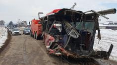 Obrovské neštěstí: Pět mrtvých při srážce vlaku a autobusu v Srbsku