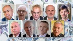 Do volby prezidenta zbývá měsíc. Víme, kolik mají kandidáti na účtu!