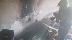 Hořícím bytem ve Zlíně se valil kouř, dva lidé i tak odmítli odejít