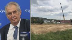 Stavba zahájena! Prezident začal budovat vysněný bungalov! VIDEO