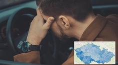 Pozor na alkohol! Kde v Česku jezdí nejvíc opilých řidičů? MAPA